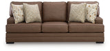 VillaCourt Caramel Living Room Set by Ashley at Eve Furniture