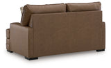 VillaCourt Caramel Loveseat by Ashley at Eve Furniture