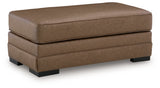 VillaCourt Caramel Ottoman by ASHLEY FURNITURE at Eve Furniture