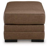 VillaCourt Caramel Ottoman by ASHLEY FURNITURE at Eve Furniture