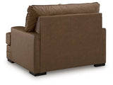 VillaCourt Caramel Oversized Chair by Ashley at Eve Furniture
