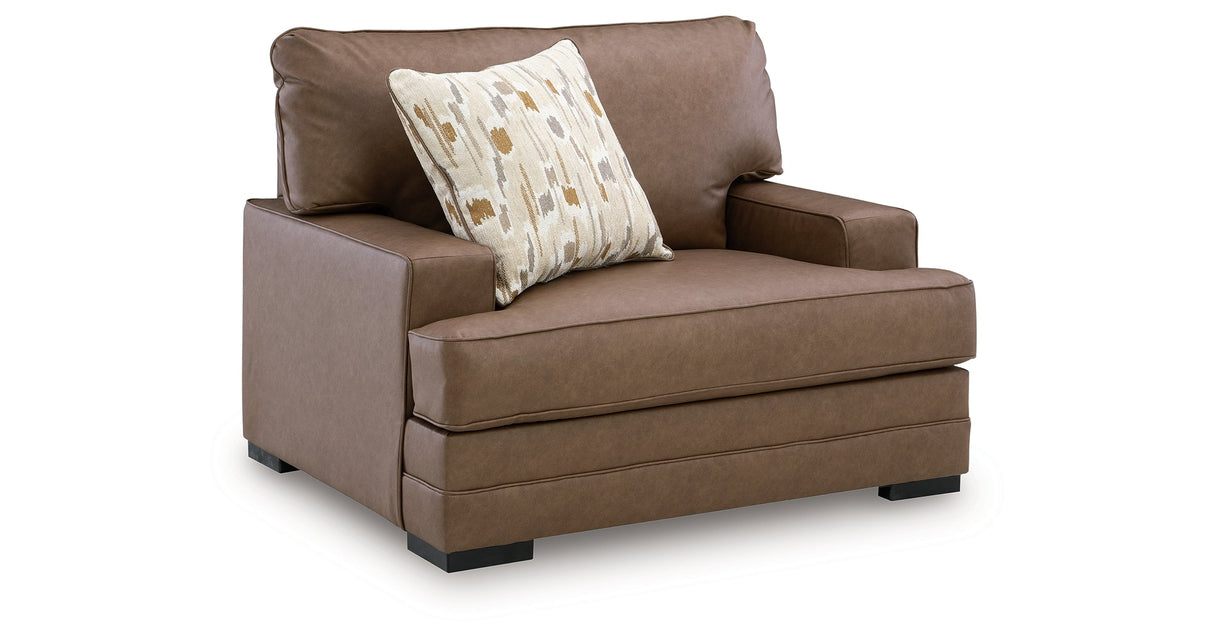 VillaCourt Caramel Oversized Chair by ASHLEY FURNITURE at Eve Furniture