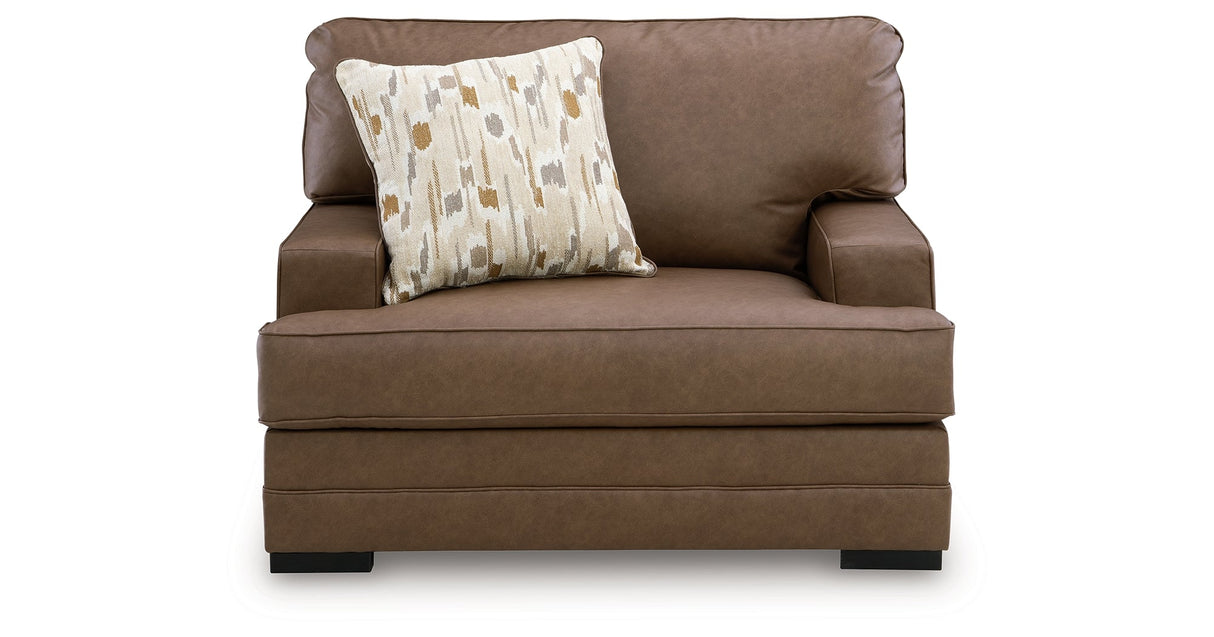 VillaCourt Caramel Oversized Chair by ASHLEY FURNITURE at Eve Furniture