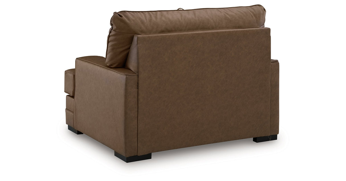 VillaCourt Caramel Oversized Chair by ASHLEY FURNITURE at Eve Furniture