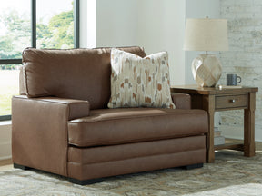 VillaCourt Caramel Oversized Chair by ASHLEY FURNITURE at Eve Furniture