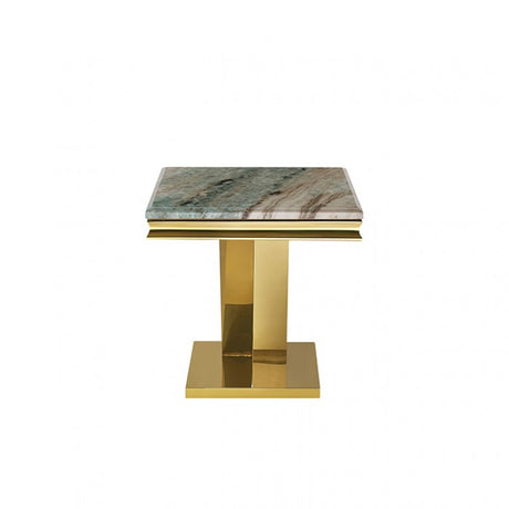 Villarsglane Gold/Green End Table by Furniture of America at Eve Furniture