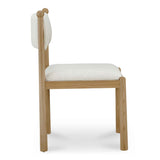 Villetta Stripe/Oak Stained Dining Chair (Set of 2) by Moe's Home at Eve Furniture