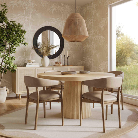 Vina Vegan Leather Dining Chair by TOV Furniture at Eve Furniture