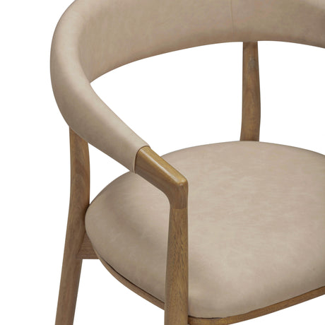 Vina Vegan Leather Dining Chair by TOV Furniture at Eve Furniture