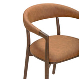 Vina Vegan Leather Dining Chair by TOV Furniture at Eve Furniture