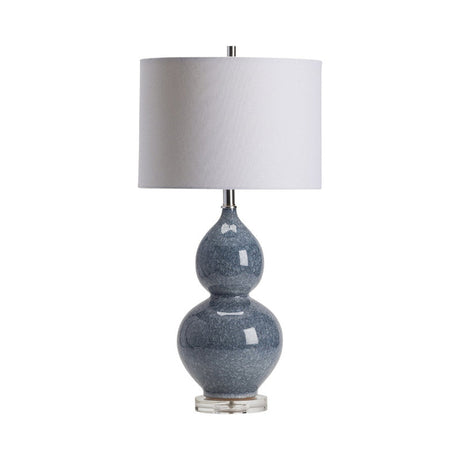 Vincent Blue Table Lamp by Crestview at Eve Furniture