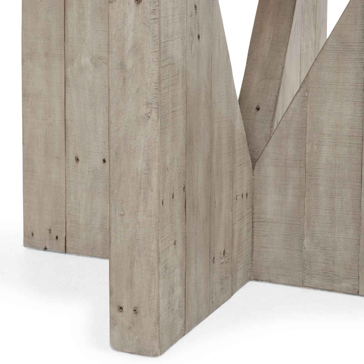 Vincent Distressed Gray Dining Table by Classic Home at Eve Furniture