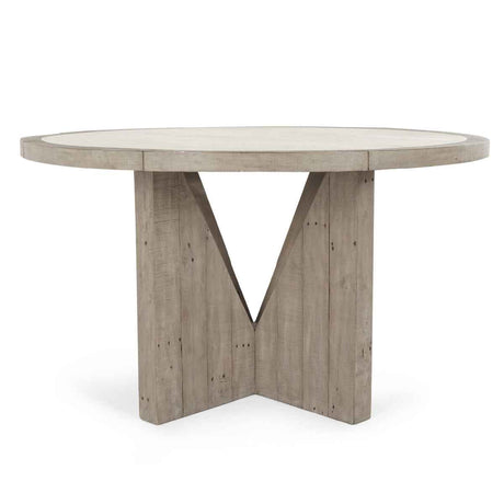 Vincent Distressed Gray Dining Table by Classic Home at Eve Furniture