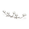 Vine I Distressed Silver Metal Creeper Five Candle Table Candle Holder by Mercana at Eve Furniture