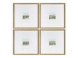 Vineyards Green/Gold Print by Crestview at Eve Furniture
