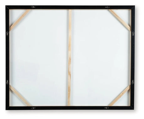 Vinick Green/Gray/White Wall Art by Ashley at Eve Furniture