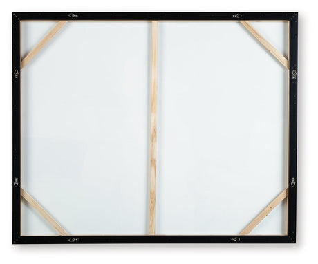 Vinick Green/Gray/White Wall Art by Ashley at Eve Furniture