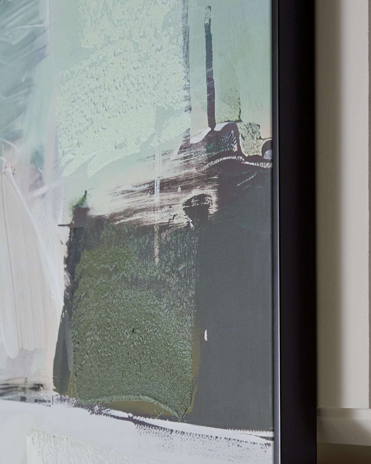 Vinick Green/Gray/White Wall Art by Ashley at Eve Furniture