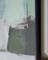 Vinick Green/Gray/White Wall Art by Ashley at Eve Furniture