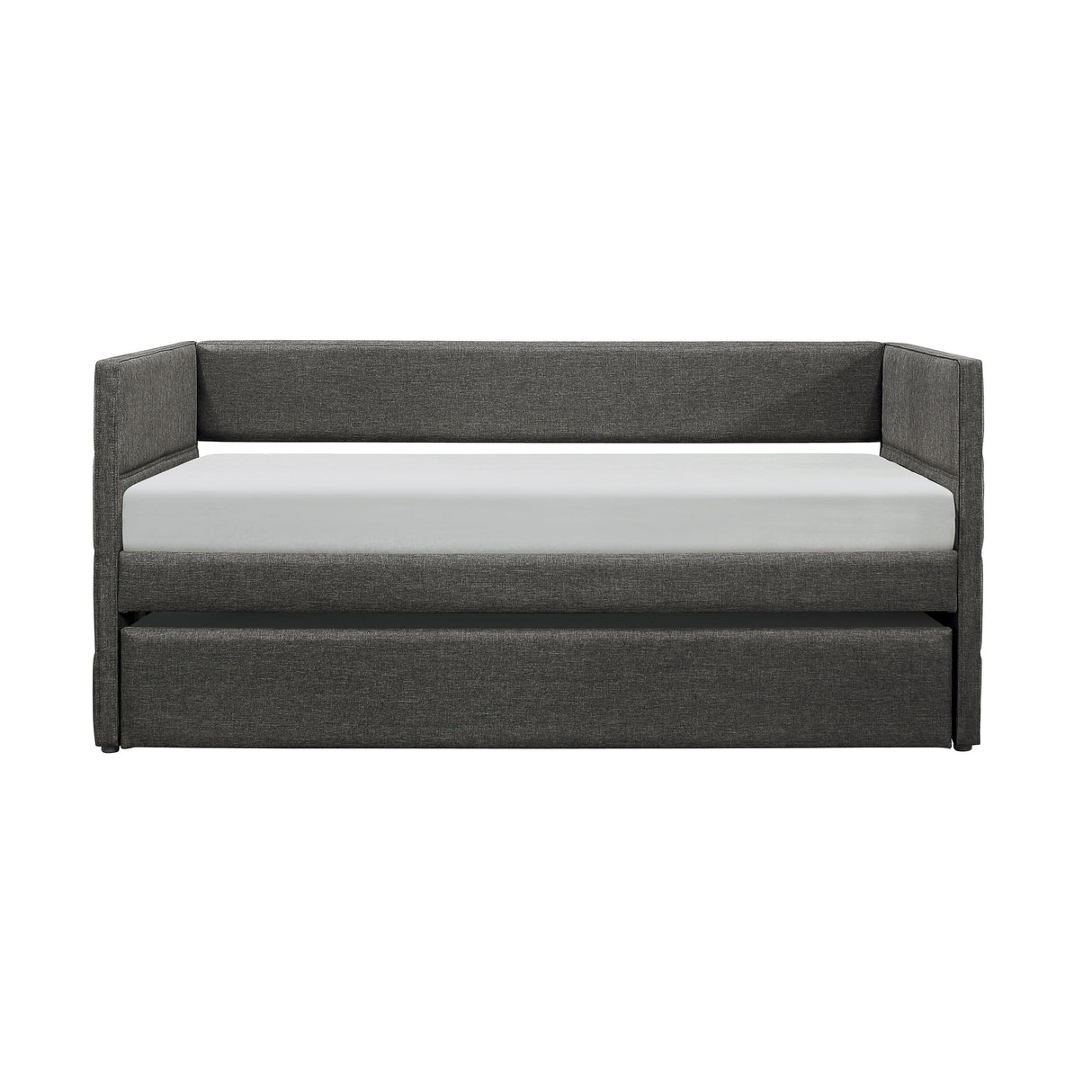 Vining Dark Gray Daybed with Trundle by Homelegance at Eve Furniture