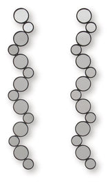 Vinler Black Accent Mirror Set (Set of 2) by Ashley at Eve Furniture