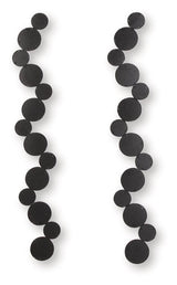 Vinler Black Accent Mirror Set (Set of 2) by Ashley at Eve Furniture