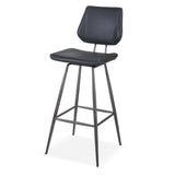 Vinson Modern Swivel Bar Stool in Cobalt (Set of 2) by Modus Furniture at Eve Furniture
