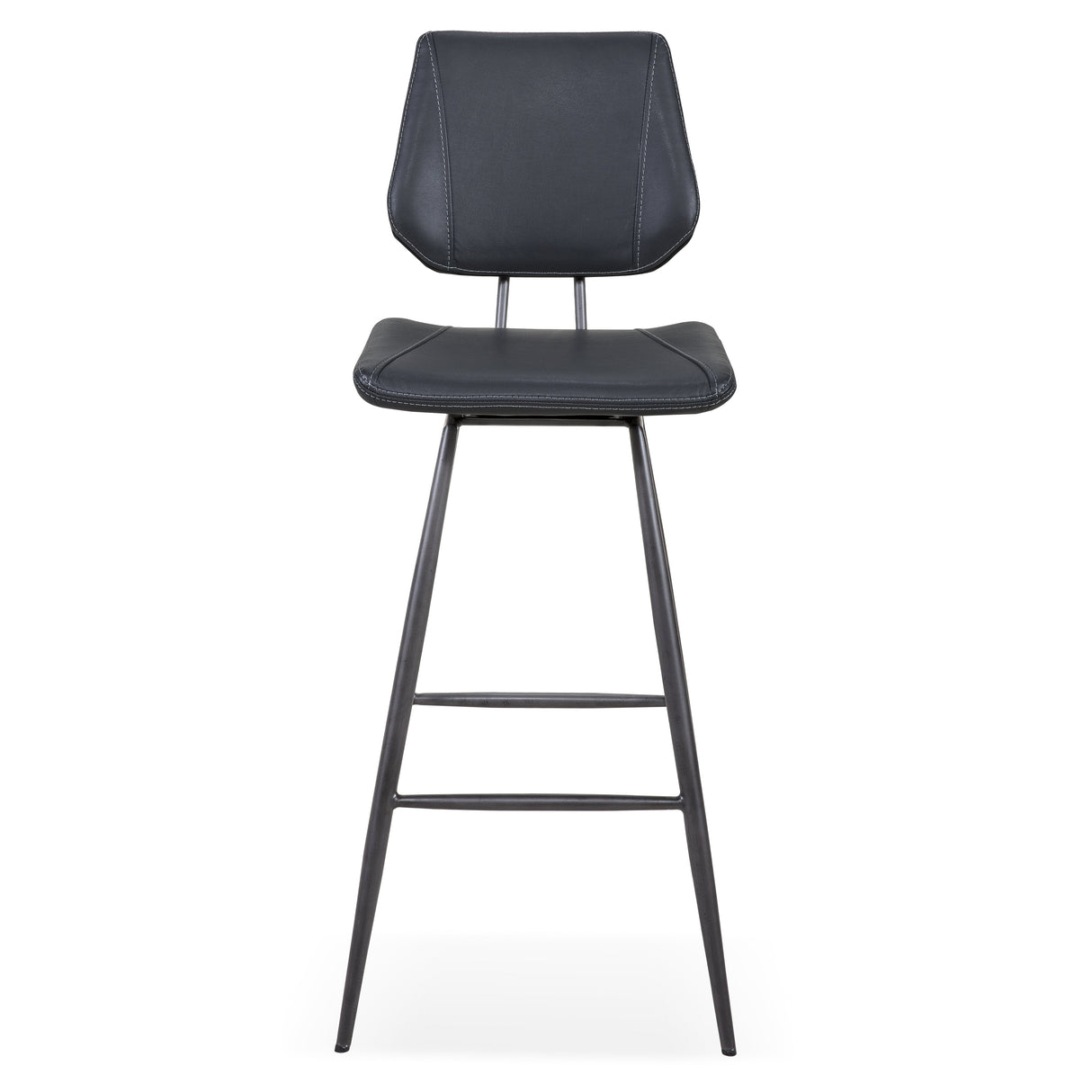 Vinson Modern Swivel Bar Stool in Cobalt (Set of 2) by Modus Furniture at Eve Furniture