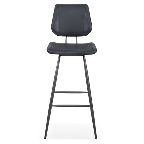 Vinson Modern Swivel Bar Stool in Cobalt (Set of 2) by Modus Furniture at Eve Furniture