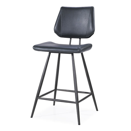 Vinson Modern Swivel Counter Stool in Cobalt (Set of 2) by Modus Furniture at Eve Furniture