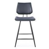 Vinson Modern Swivel Counter Stool in Cobalt (Set of 2) by Modus Furniture at Eve Furniture