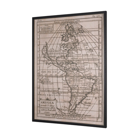 Vintage America by Wild Apple Portfolio a Hand Embellished Framed Art Print by Mercana at Eve Furniture