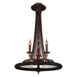 Vintage Bicycle Wheel Pendant With 3 Lights by Home Trends & Design at Eve Furniture