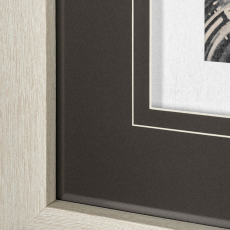 Vintage Cameras by Thomas Brown a Hand Embellished Textured Framed Art Print Matted under Glass by Mercana at Eve Furniture