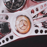 Vintage Car by Magda Izzard a Hand Embellished Framed Photo Art Print by Mercana at Eve Furniture