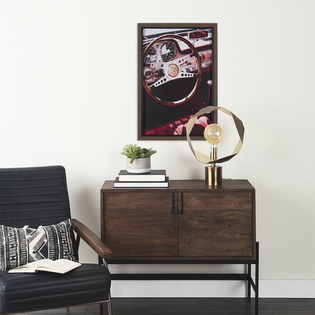Vintage Car by Magda Izzard a Hand Embellished Framed Photo Art Print by Mercana at Eve Furniture