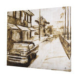 Vintage Car Picture I by Mercana Studio a Hand Embellished Textured Canvas by Mercana at Eve Furniture
