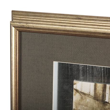 Vintage Car Picture I by Mercana Studio Hand Embellished Textured Framed Art Print Matted under Glas by Mercana at Eve Furniture