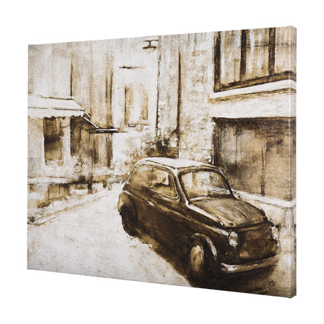 Vintage Car Picture II by Mercana Studio a Hand Embellished Textured Canvas by Mercana at Eve Furniture