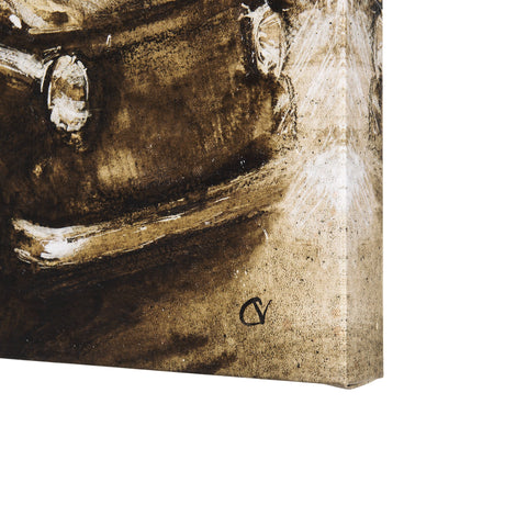 Vintage Car Picture II by Mercana Studio a Hand Embellished Textured Canvas by Mercana at Eve Furniture