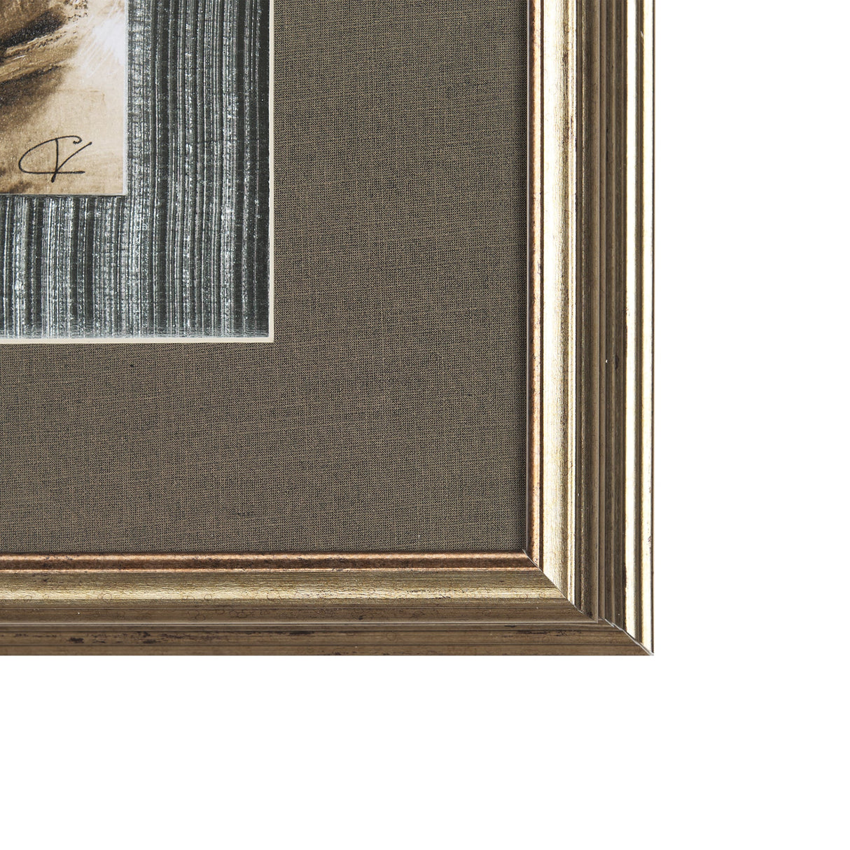 Vintage Car Picture II by Mercana Studio Hand Embellished Framed Art Print Matted under Glass by Mercana at Eve Furniture