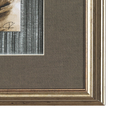 Vintage Car Picture II by Mercana Studio Hand Embellished Framed Art Print Matted under Glass by Mercana at Eve Furniture