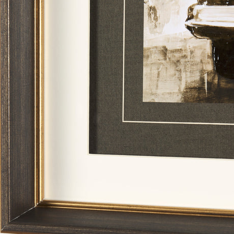 Vintage Car Picture III by Mercana Studio Hand Embellished Framed Art Print Matted under Glass by Mercana at Eve Furniture