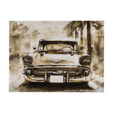 Vintage Car Picture IV by Mercana Studio a Hand Embellished Textured Canvas by Mercana at Eve Furniture