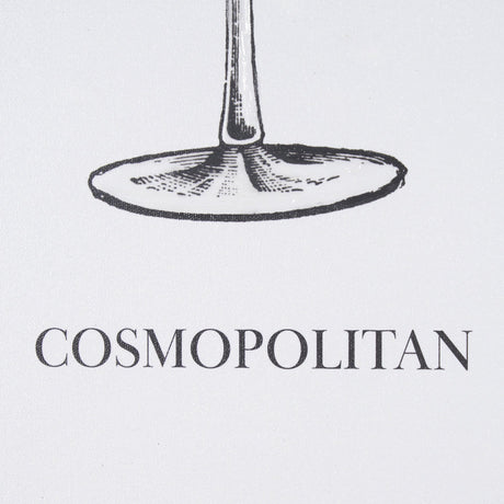 Vintage Cocktails-Cosmo by Gwen Aspell Hand Embellished Textured Framed Art Print Matted under Glass by Mercana at Eve Furniture