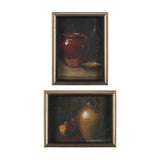 Vintage Crock (Set of 2) by Mercana Studio a Hand Embellished Framed Art Print by Mercana at Eve Furniture
