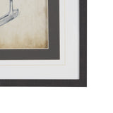 Vintage Golf Club II by Mercana Studio Hand-Embellished Textured Framed Artwork Matted under Glass by Mercana at Eve Furniture