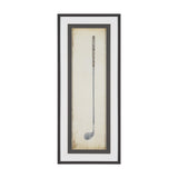 Vintage Golf Club IV by Mercana Studio Hand-Embellished Textured Framed Artwork Matted under Glass by Mercana at Eve Furniture