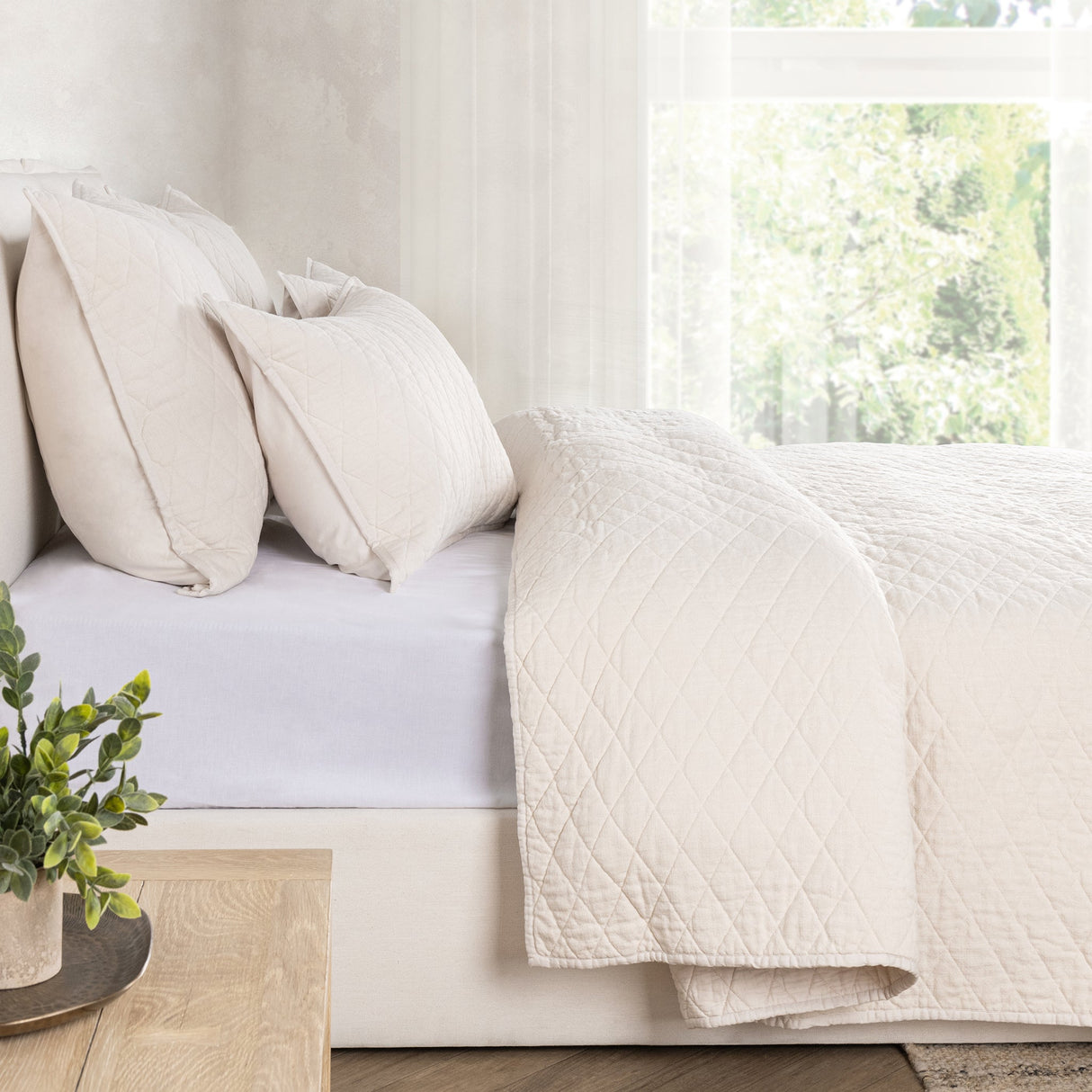 Vintage Lana Wool Quilt Collection by Classic Home at Eve Furniture