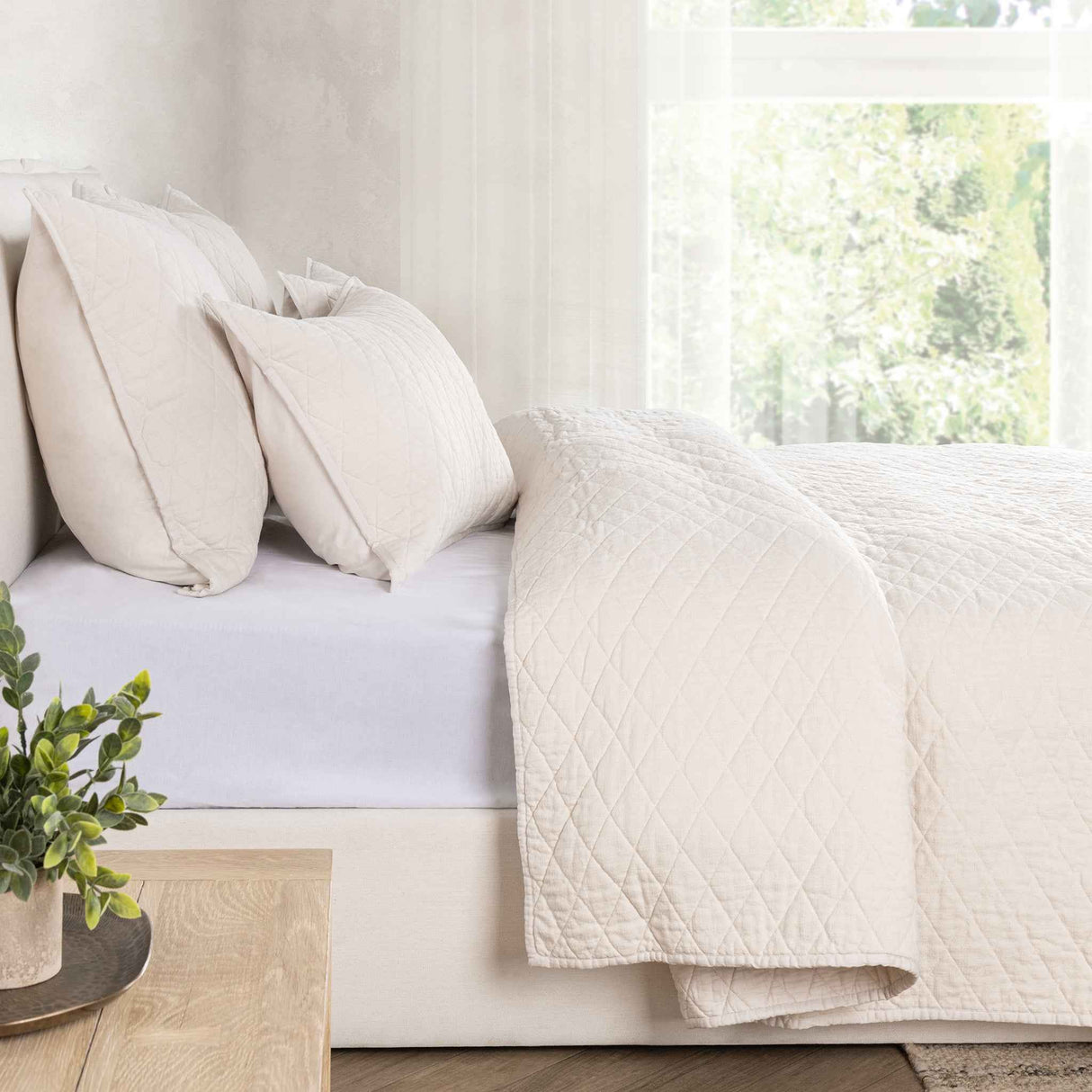 Vintage Lana Wool Quilt Collection by Classic Home at Eve Furniture